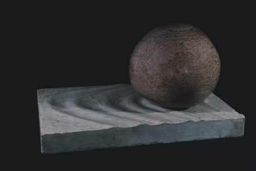 Erosion | Sculptures by Sam Hopkins. Item composed of concrete
