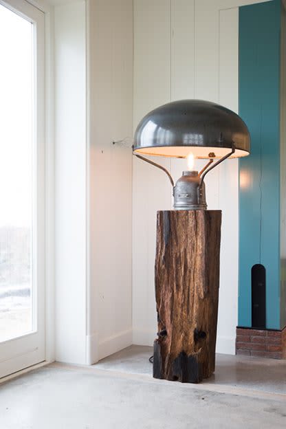 Black Elephant | Table Lamp in Lamps by Blom & Blom. Item composed of wood and metal
