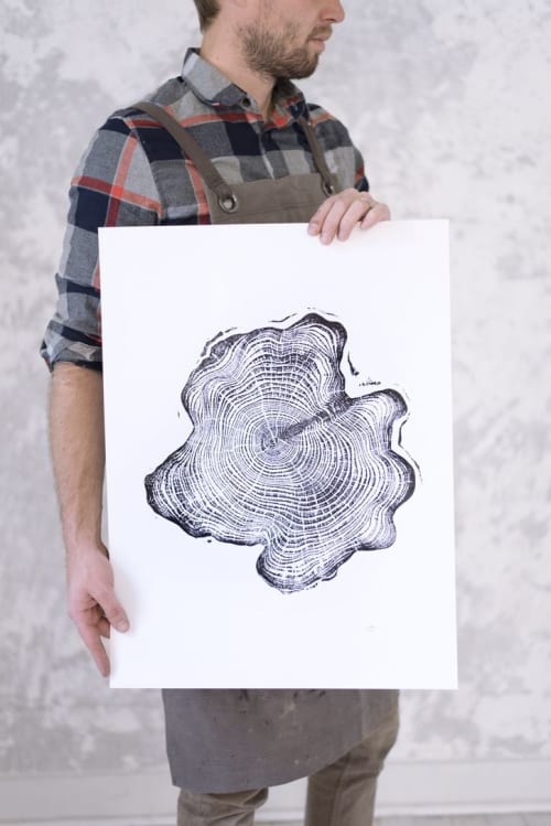 Alaska Cypress Tree | Prints by Erik Linton | Four Seasons Hotel San Francisco in San Francisco. Item made of paper