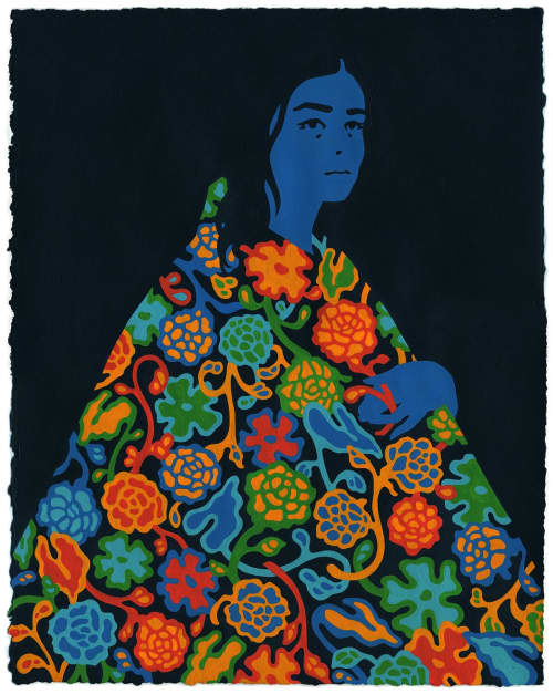 Think About Why You Thought That | Oil And Acrylic Painting in Paintings by John Vogl. Item made of paper & synthetic