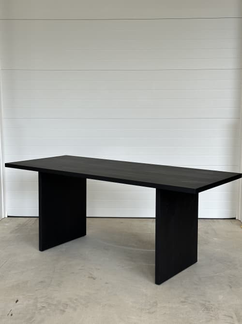 The Night | Modern Dining Table | Tables by TRH Furniture. Item works with contemporary & country & farmhouse style
