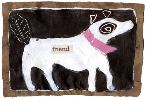Friend (New) | Prints by Pam (Pamela) Smilow. Item made of paper