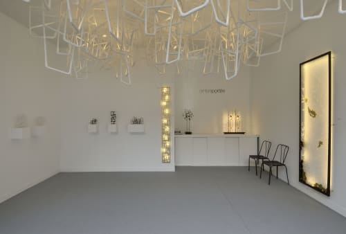 Leopoldine | Pendants by Ombre Portée | Grand Palais in Paris. Item made of synthetic