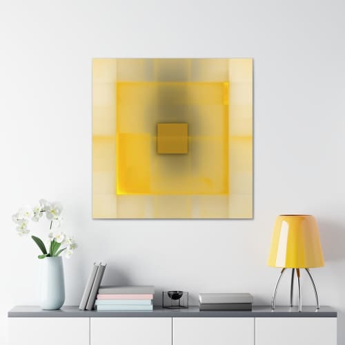 Minimal 14602 | Oil And Acrylic Painting in Paintings by Rica Belna. Item composed of canvas and synthetic