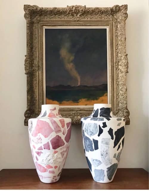 Ceramic Vase | Vases & Vessels by Natascha Madeiski. Item made of ceramic
