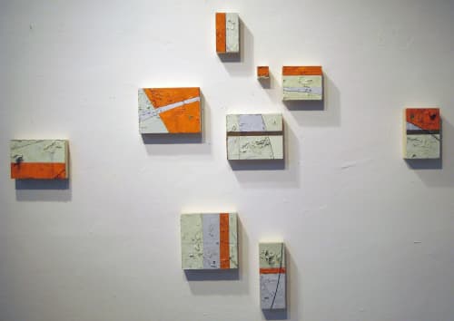 Disintegration no.6 | Mixed Media by Shawn Camp | Raymond James in Houston. Item made of wood with synthetic