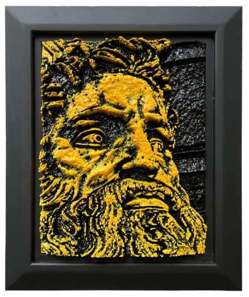 Rabbenu | Wall Sculpture in Wall Hangings by AvRaam Art. Item composed of aluminum