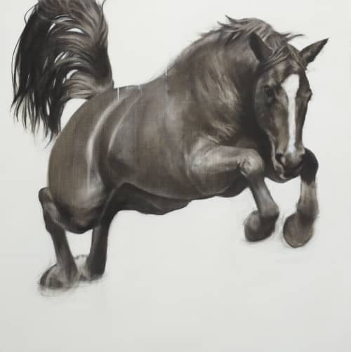 Voyage | Oil And Acrylic Painting in Paintings by Patsy McArthur. Item made of wood
