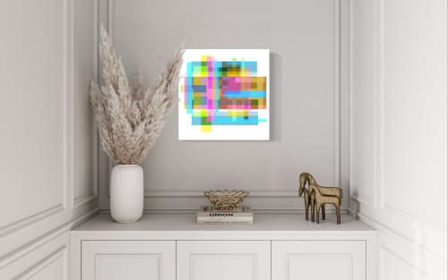Abstraction Engine | Digital Art in Art & Wall Decor by Marc VanDermeer. Item composed of paper