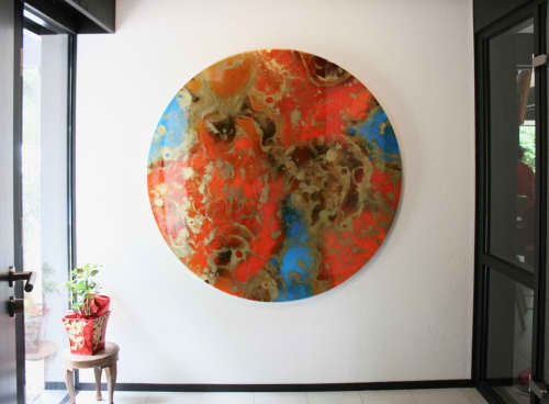Unstoppable | Mixed Media by Art By Skevi. Item composed of wood and synthetic