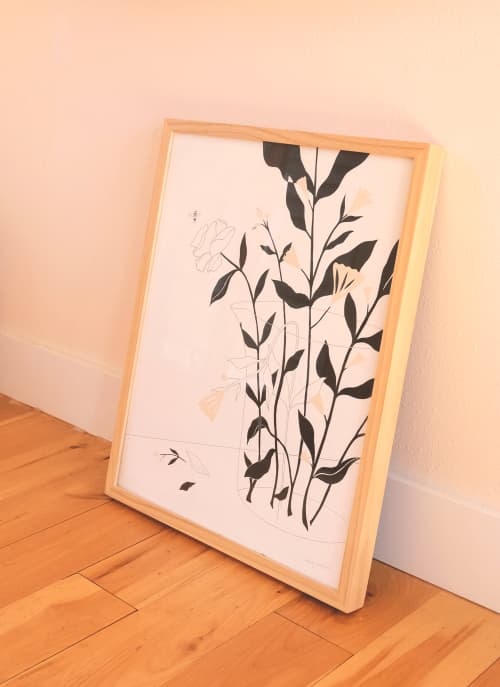 Fresh Cut Flowers | Prints by Elana Gabrielle. Item made of paper
