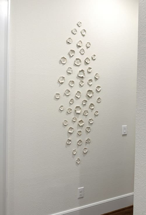Wild Poppy Wall Installation | Sculptures by Julia Stanger Studios