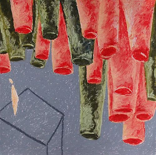 Barnacles | Drawings by Elvira Dayel. Item made of paper