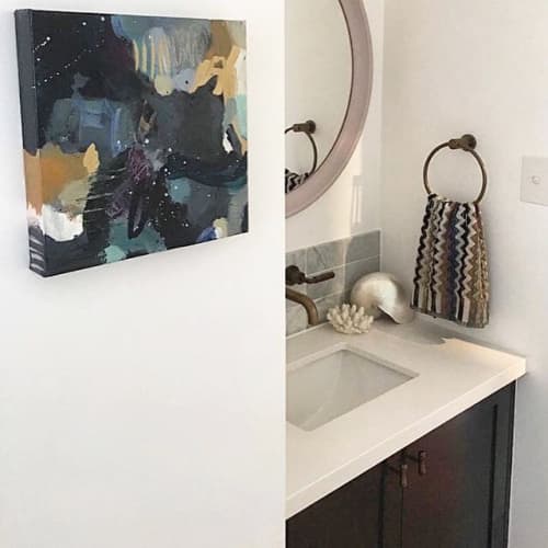 Joy Ride | Oil And Acrylic Painting in Paintings by Jennifer McHugh. Item composed of synthetic