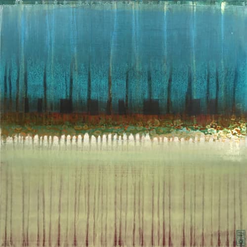 The Morning Show : Seasons 2-4 | Oil And Acrylic Painting in Paintings by Stacy D'Aguiar. Item composed of wood and canvas