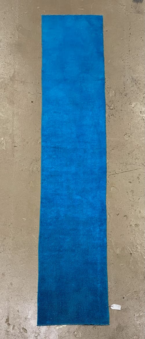 Vintage Turkish Rug Runner | 2.7 x 13.7 | Small Rug in Rugs by Wool and Rug. Item made of wool works with boho & mid century modern style