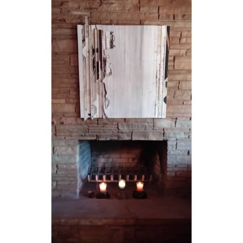 Before it fades Sculptures | Wall Sculpture in Wall Hangings by James Chase. Item composed of wood