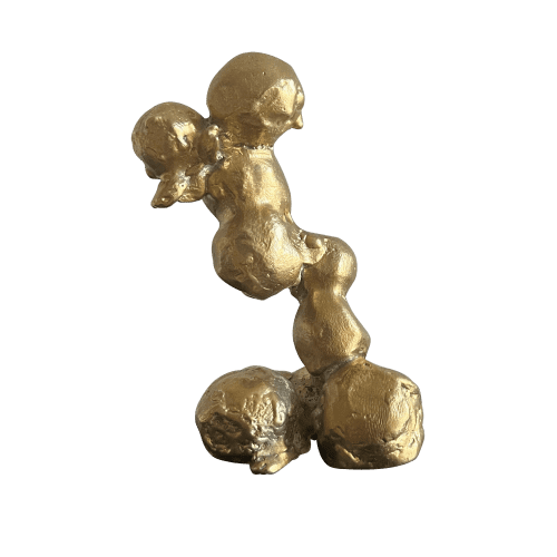 Limited Edition Cast Bronze Sculpture by William Stuart | Sculptures by Costantini Design. Item made of bronze works with contemporary & modern style