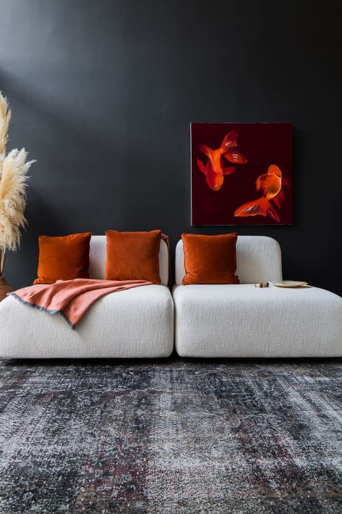 Dottie Modular Two Seater Sofa | Couch in Couches & Sofas by LAGU. Item composed of cotton