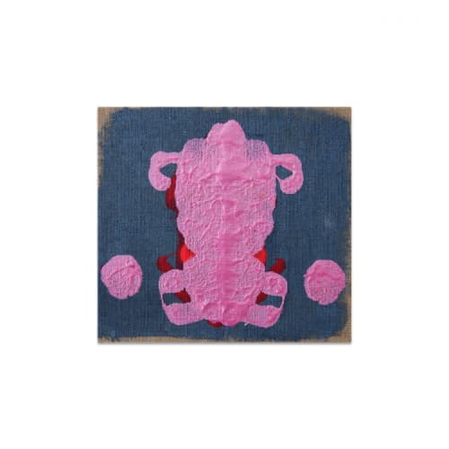 Dzogchen Series II | Mixed Media by Kim Fonder. Item made of fabric