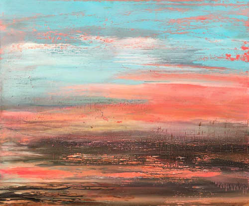 Safe Harbour | Oil And Acrylic Painting in Paintings by Helenehardyart. Item composed of synthetic