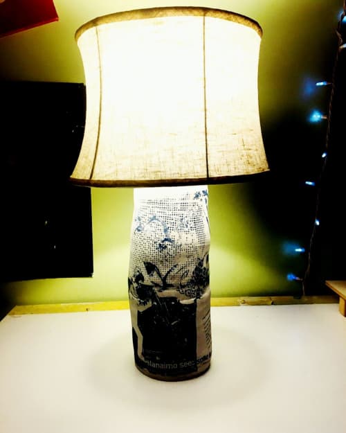 Ceramic Lamp | Lamps by Ciro Di Ruocco | Vancouver Island University in Nanaimo
