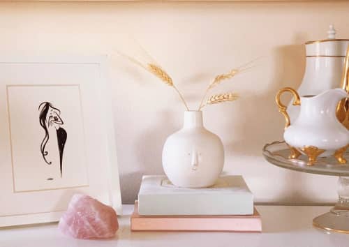 Petite Parker | Vase in Vases & Vessels by Kristina Kotlier. Item made of ceramic