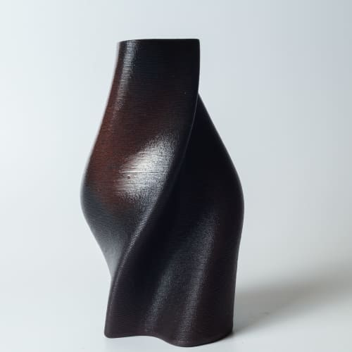 Ceramic decorative vase / T - 13 | Vases & Vessels by BinaryCeramics. Item made of ceramic compatible with art deco style