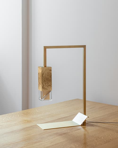 Lamp/Two Wood Revamp 01 | Table Lamp in Lamps by Formaminima