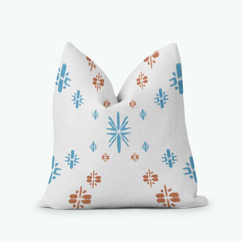 Abstract Tribal Pillow Cover | Enchanting Kaleidoscope | Cushion in Pillows by SewLaCo. Item made of cotton