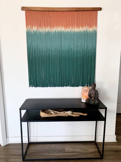 THE MIAMI | Tapestry in Wall Hangings by Jay Durán @ J. Durán Art + Home | Dallas in Dallas. Item composed of birch wood & cotton