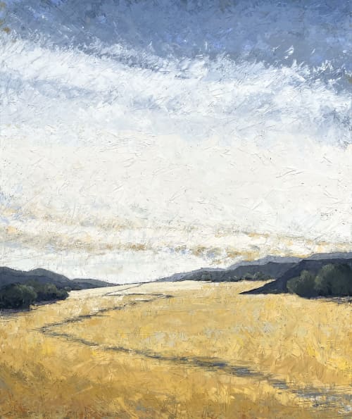 Ventana by Alison Haley Paul | Oil And Acrylic Painting in Paintings by Alison Haley Paul