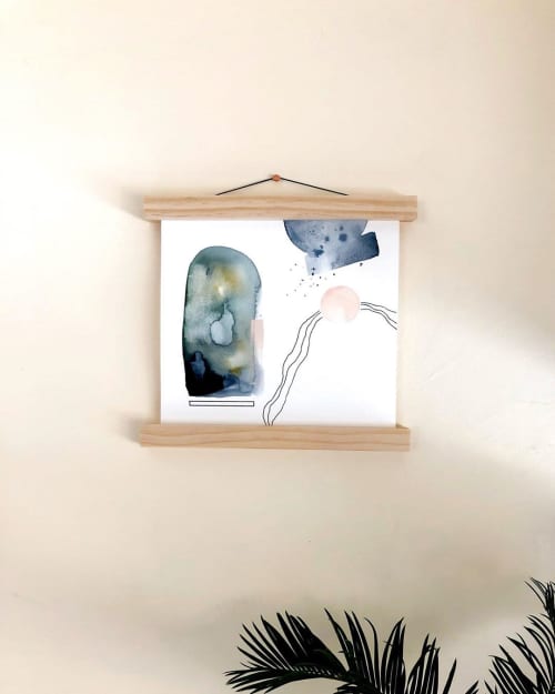 Three Of Us | Prints by Quinn Dimitroff. Item composed of paper