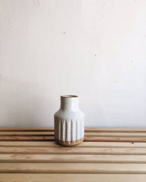Carved Speck Large Vase | Vases & Vessels by Sam Lee