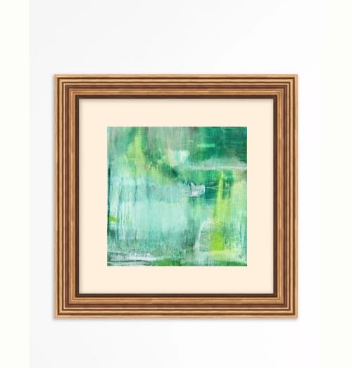 EarthSigns III | Mixed Media by KNOF design. Item composed of canvas in contemporary or coastal style