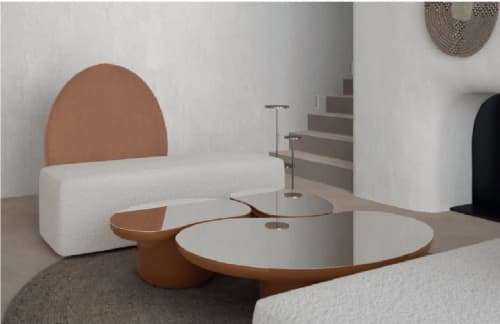 Laghi Small Coffee Table | Tables by SECOLO. Item composed of aluminum