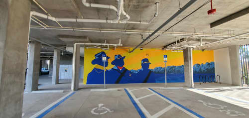 Buffalo Soldiers | Murals by Keith Doles | Lofts at Brooklyn in Jacksonville