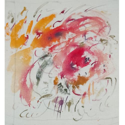 abstract 3 | Mixed Media in Paintings by Arttake. Item composed of canvas compatible with minimalism and industrial style