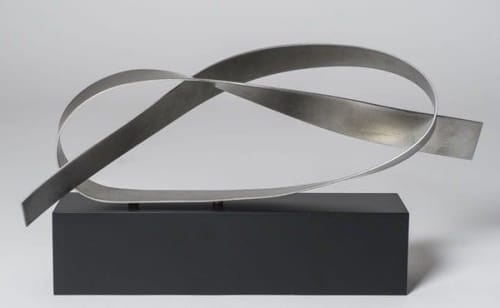 Poised 5 c | Sculptures by Joe Gitterman Sculpture. Item composed of steel