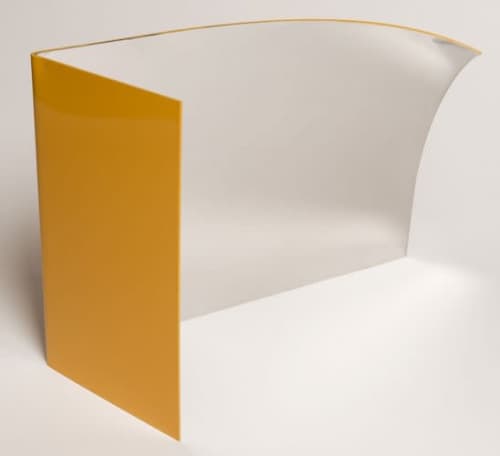 Folded Gold | Sculptures by Joe Gitterman Sculpture. Item composed of steel