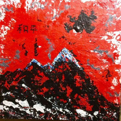 Peace | Oil And Acrylic Painting in Paintings by Reade C Gloeckner Fine Art. Item made of canvas with synthetic