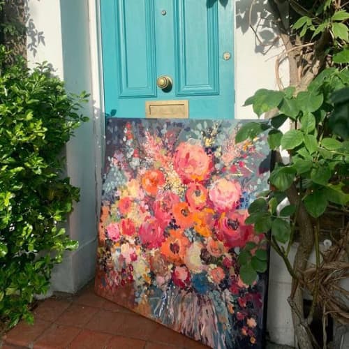 ‘Feel free’ | Mixed Media by Tipperleyhill. Item composed of canvas and synthetic