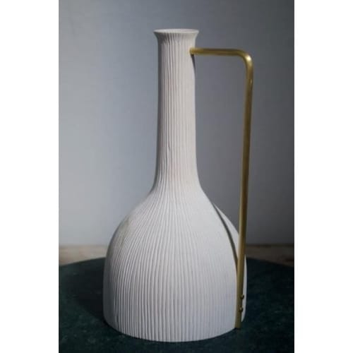 CS-1 | Vase in Vases & Vessels by Ashley Joseph Martin. Item made of maple wood & brass