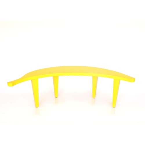 Banana Bench | Benches & Ottomans by Greg Palombo. Item composed of wood in boho or contemporary style
