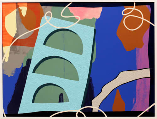 Untitled (Moon Landing) | Paintings by ABDA Collective