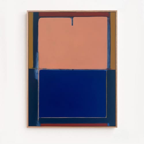 Buoyant | Oil And Acrylic Painting in Paintings by Sarah Kelk. Item composed of canvas & synthetic