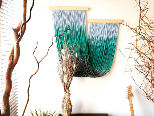 Macrame Wall Décor ,Macrame Wall Art, | Tapestry in Wall Hangings by Magdyss Boutique. Item made of fiber compatible with contemporary and art deco style