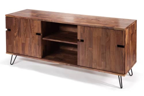 Zuma walnut cabinet | Storage by Modwerks Furniture Design LLC. Item composed of walnut compatible with mid century modern and modern style