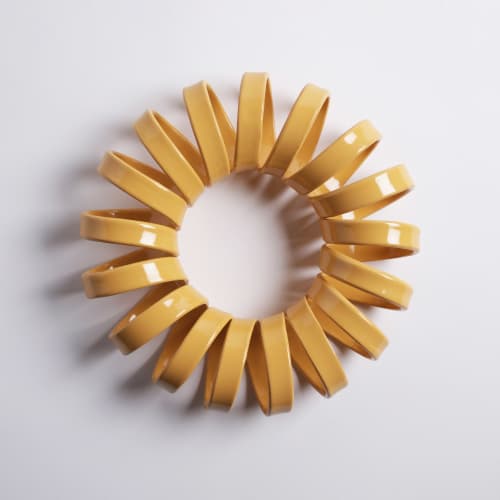 Spring | Wall Sculpture in Wall Hangings by SKINNY Ceramics. Item composed of ceramic