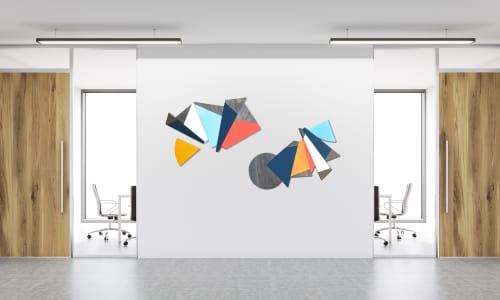 NIKO 7 | Wall Sculpture in Wall Hangings by Scott Troxel Art | The Niko East Village in New York. Item made of wood with synthetic